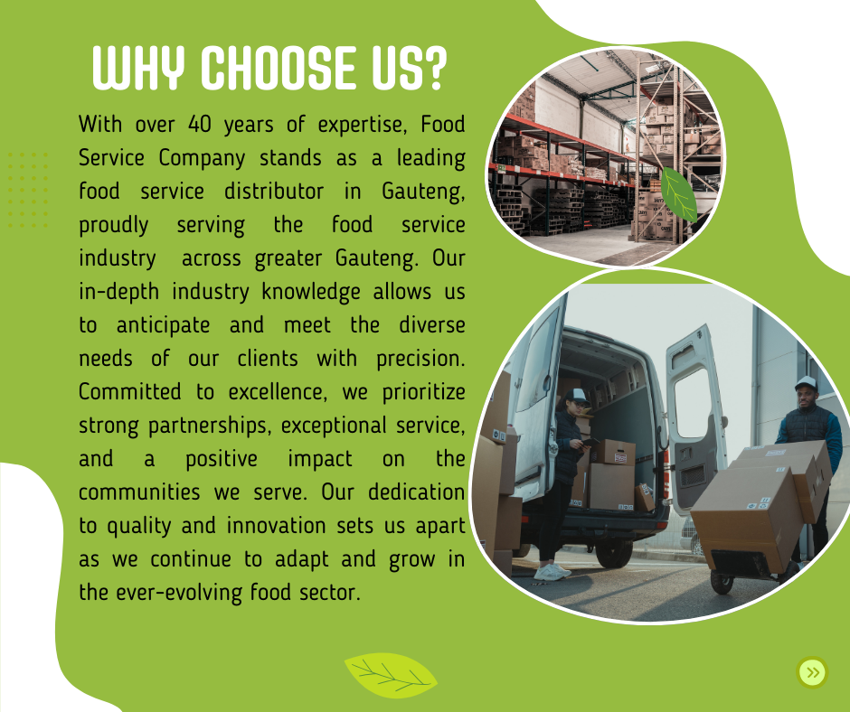 About Us – Food Service Company